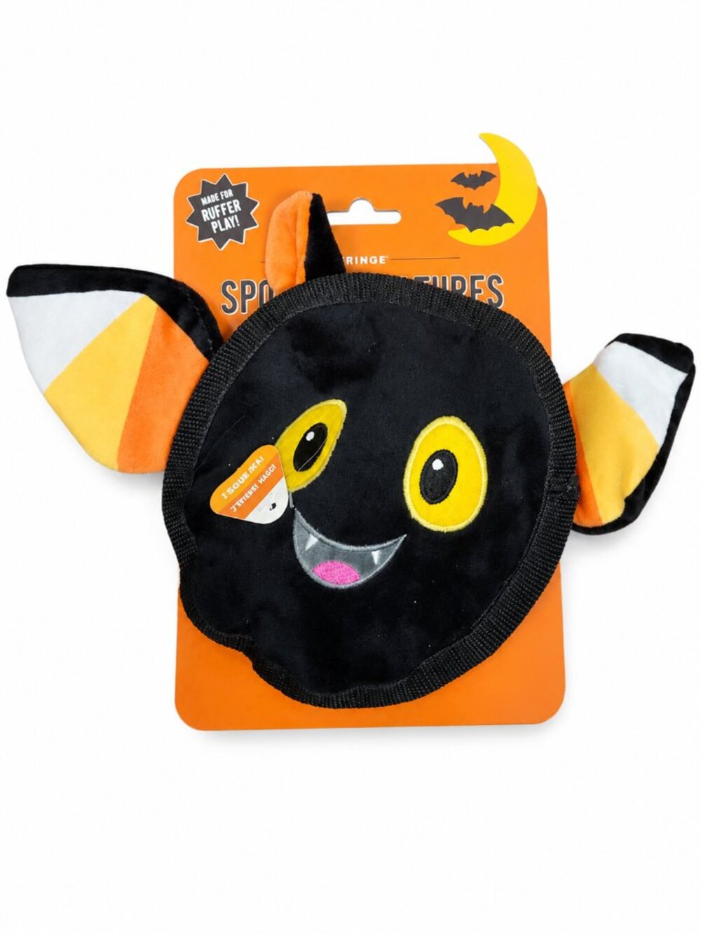 Fringe Studio "Bat's The Way It Is" Plush Dog Toy – Halloween Bat – New With Tag